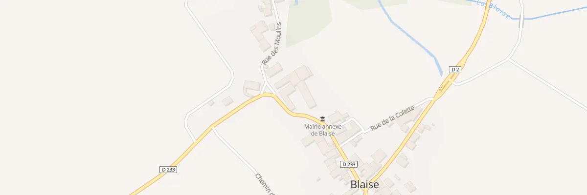 Plan du 20 Rue du Château à Blaise à Colombey les Deux Églises