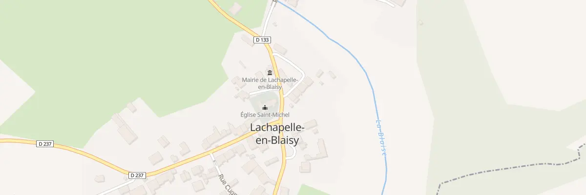Plan du 2 Rue du Moulin à Lachapelle-en-Blaisy