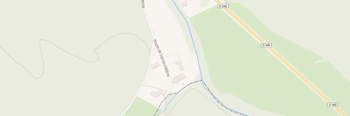 Plan du 1B Rte de Ste Helene à Souspierre