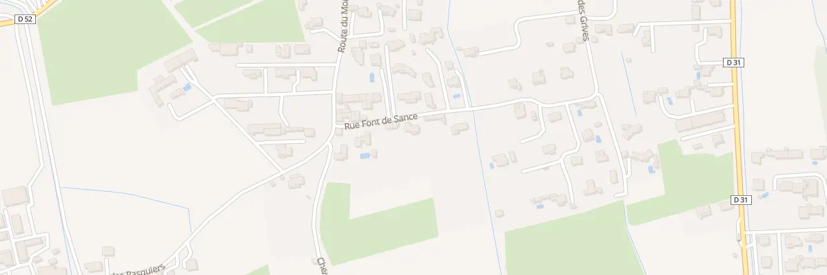 Plan du 83 Rue Font de Sance à Sarrians