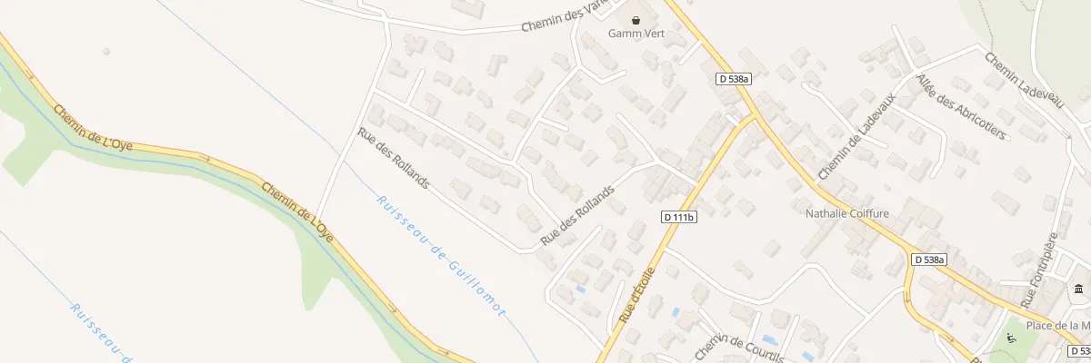 Plan du 3 Rue du Guillomont à Montmeyran
