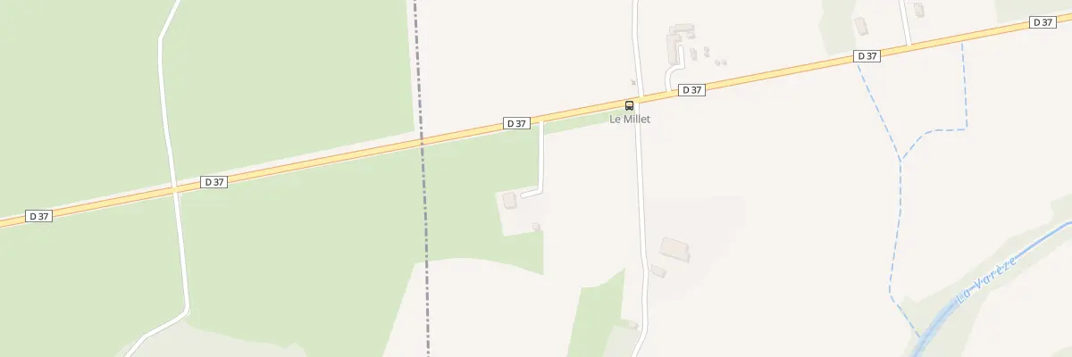 Plan du 138 Rte de la Vareze à Montseveroux