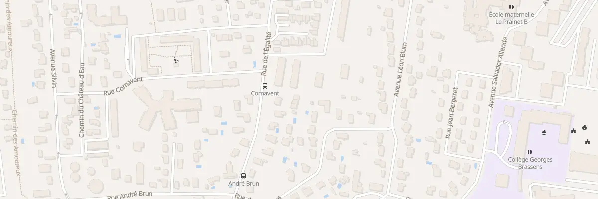 Plan du 45 Rue de l’Egalité à Décines-Charpieu