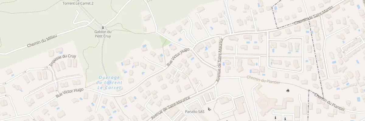 Plan du 2 Pl Alfred de Musset à Miribel