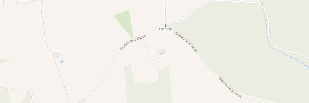 Plan du 2000 Che de la Carne à Visan
