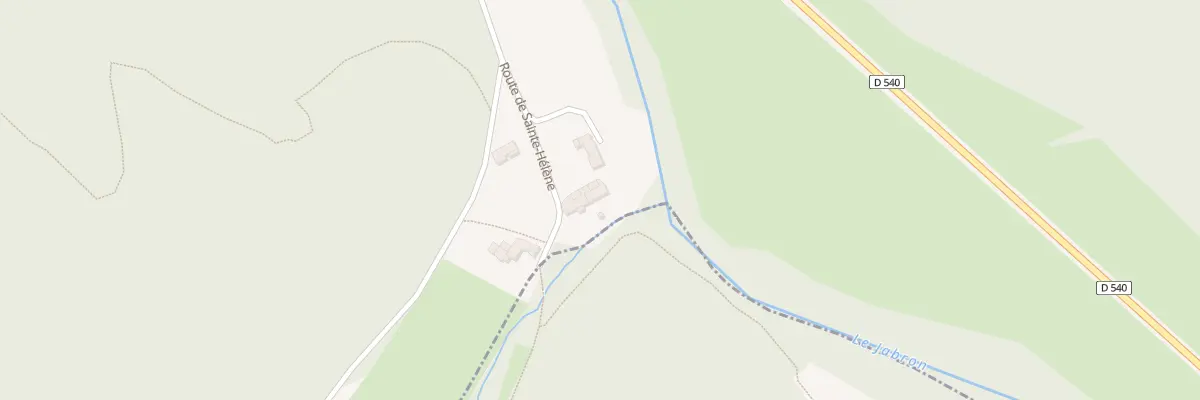 Plan du 3 Rte de Sainte Helene à Souspierre