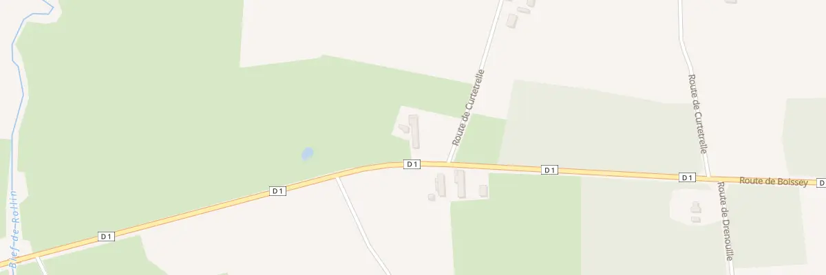 Plan du 1683 Rte de Boissey à Chevroux