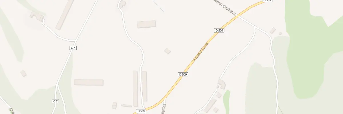 Plan du 1400 Rte d’Eurre à Upie