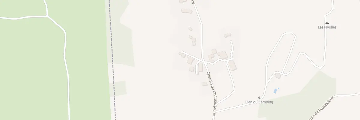 Plan du 477 Che du Chateau Jaune à Montseveroux