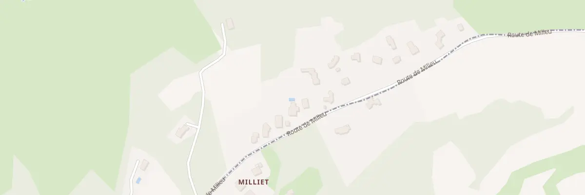 Plan du 4035 Rte de Milieu à Monsteroux-Milieu
