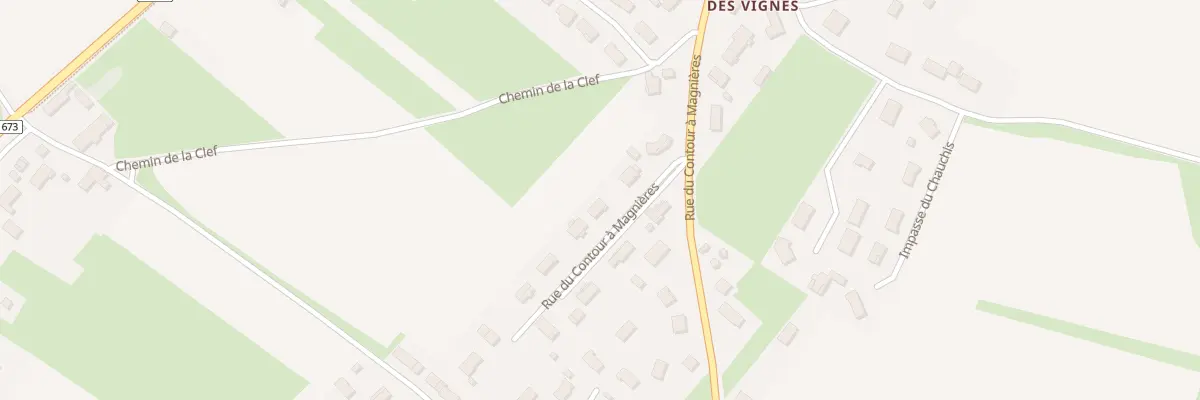 Plan du 6C Rue du Contour à Magnières à Bey