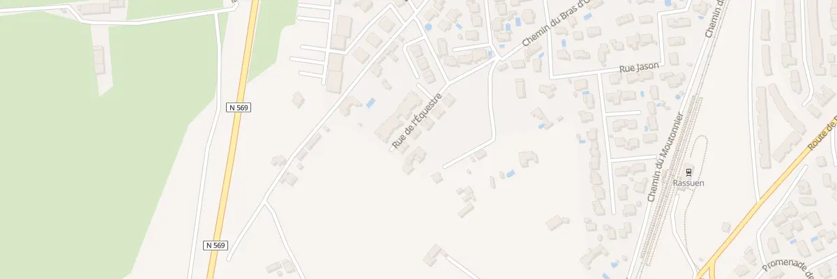 Plan du 9005 Rue de l’Equestre à Istres