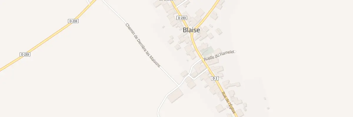Plan du 6 Rue de l’Eglise à Blaise à Colombey les Deux Églises