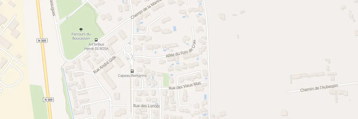Plan du 10 All Foin de Crau à Istres