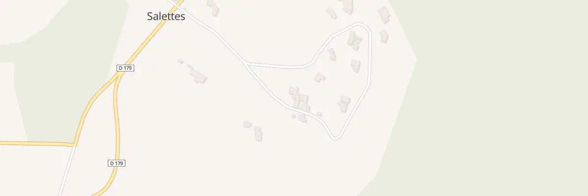 Plan du 265 Che de Freychet à Salettes