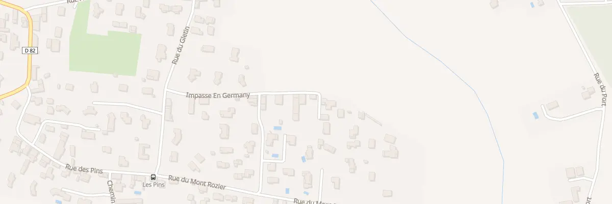Plan du 230 Imp En Germany à Tramoyes