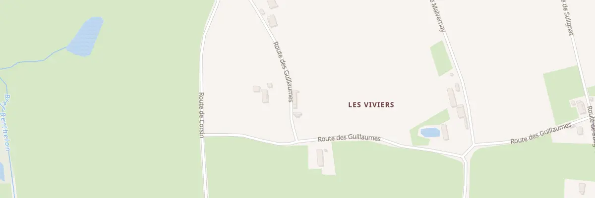Plan du 1293 Rte des Guillaumes à Saint-Julien-sur-Veyle