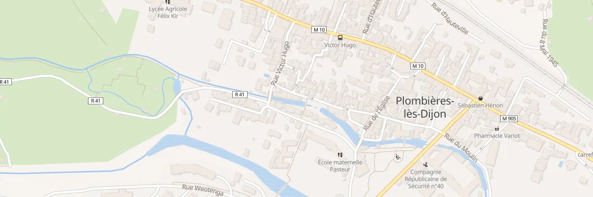 Plan du 17A Rue Pasteur à Plombières-lès-Dijon