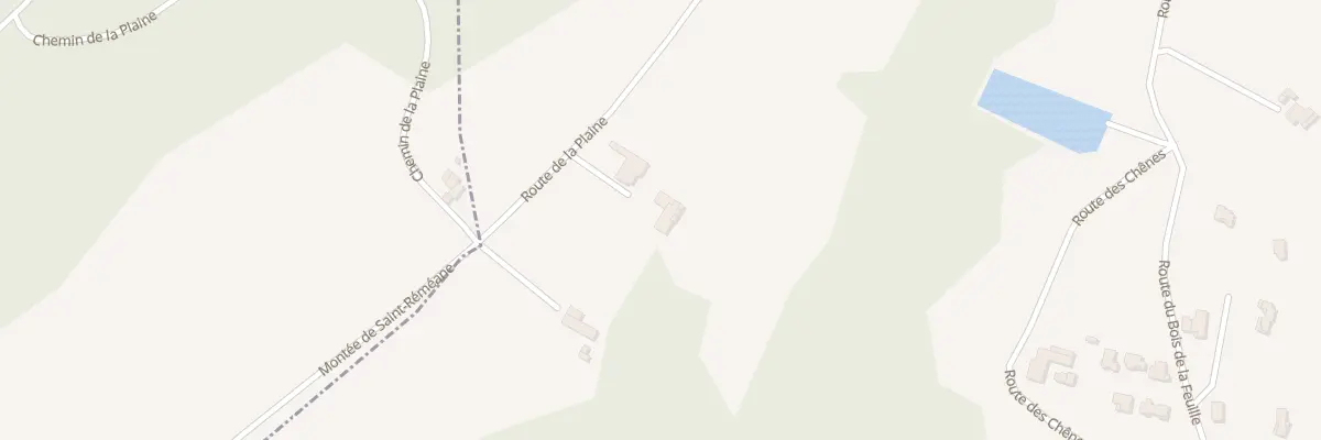 Plan du 1735 Rte de la Plaine à Saint-Bardoux