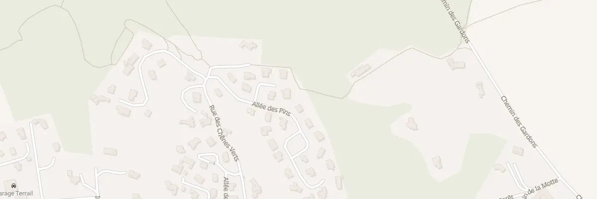 Plan du 5 All des Pins à Montmeyran
