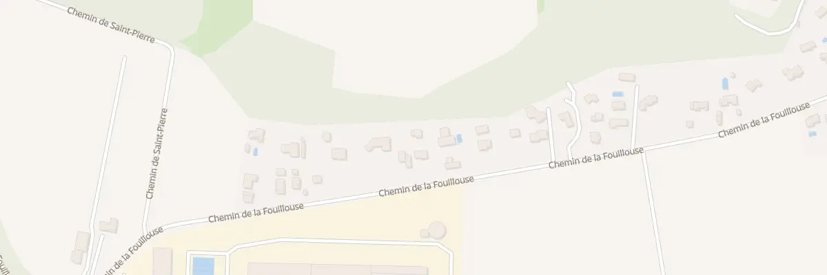 Plan du 74B Che de la Fouillouse à Saint-Priest