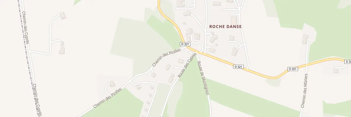 Plan du 30 Rte des Cyprès à Saint-Martin-d’Août