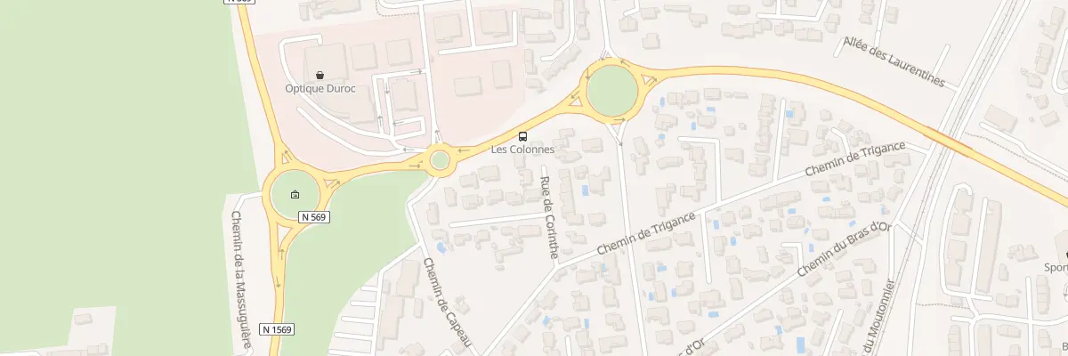 Plan du 1 Rue de Corinthe à Istres
