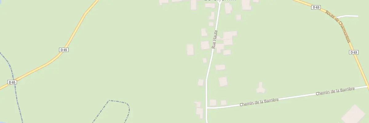 Plan du 12 Rue Haute au Chemin