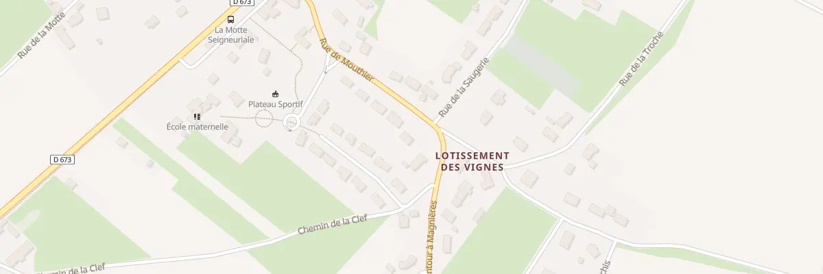 Plan du 4 Rue de Mouthier à Bey