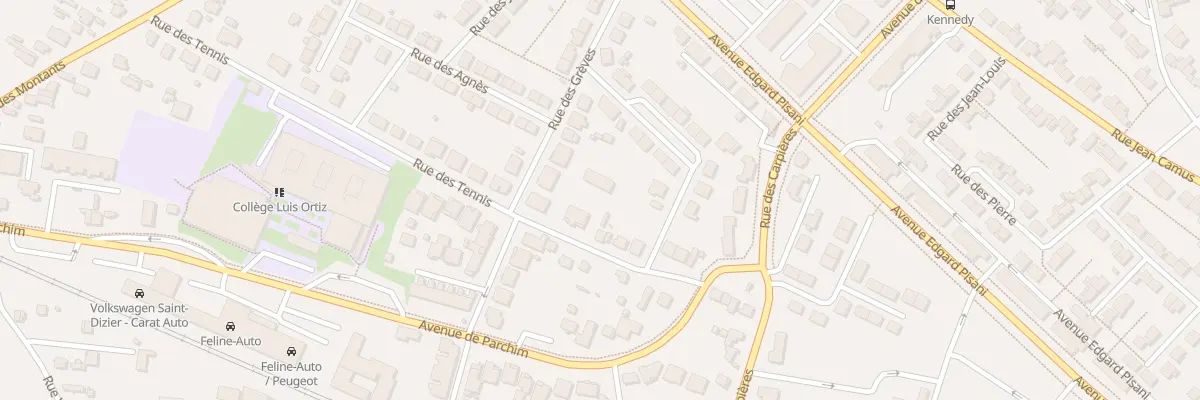 Plan du 21C Rue des Tennis à Saint-Dizier