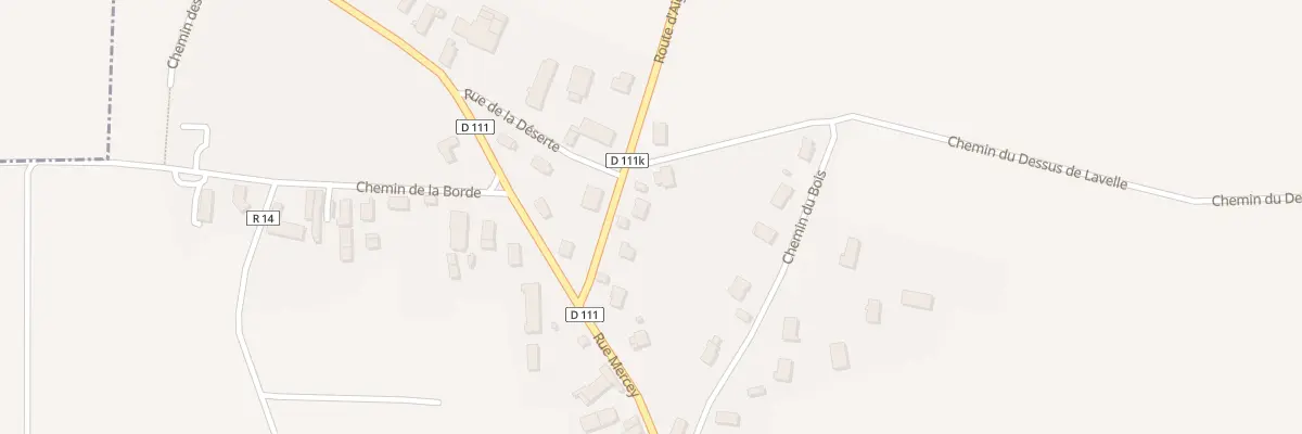 Plan du 6 Rte d’Aignay à Chevigny-en-Valière