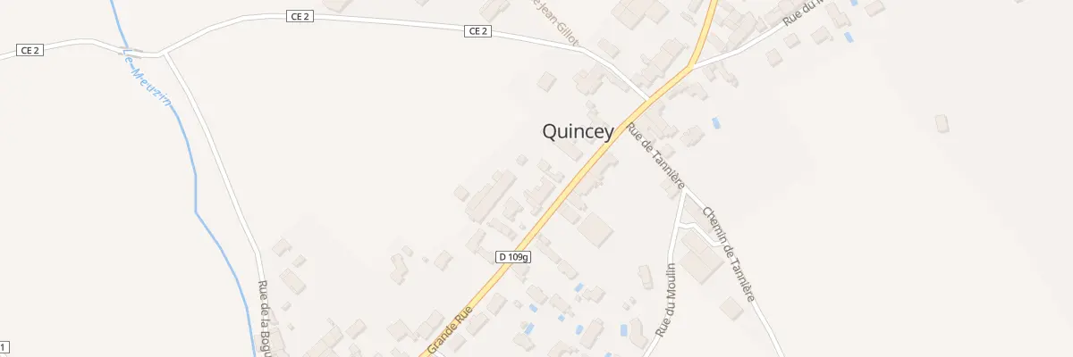 Plan du 32 Gr Grande Rue à Quincey