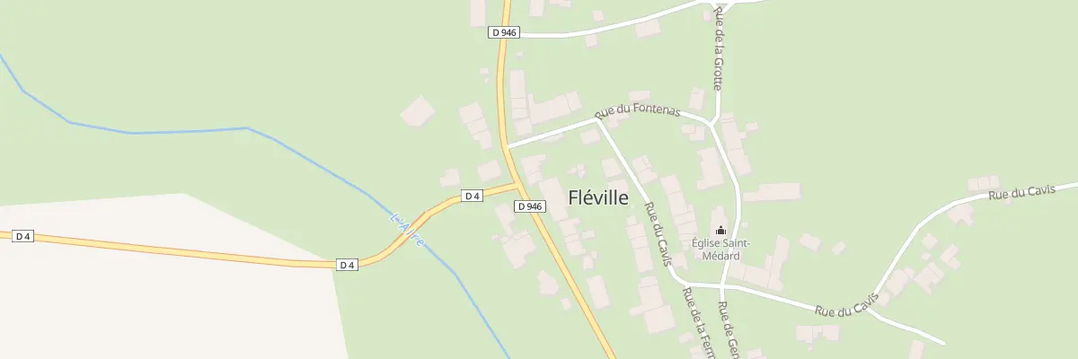Plan du 11 Rue Fernand Simon à Fléville