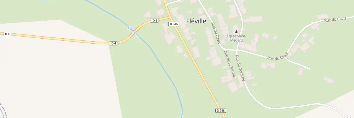 Plan du 28 Rue Fernand Simon à Fléville