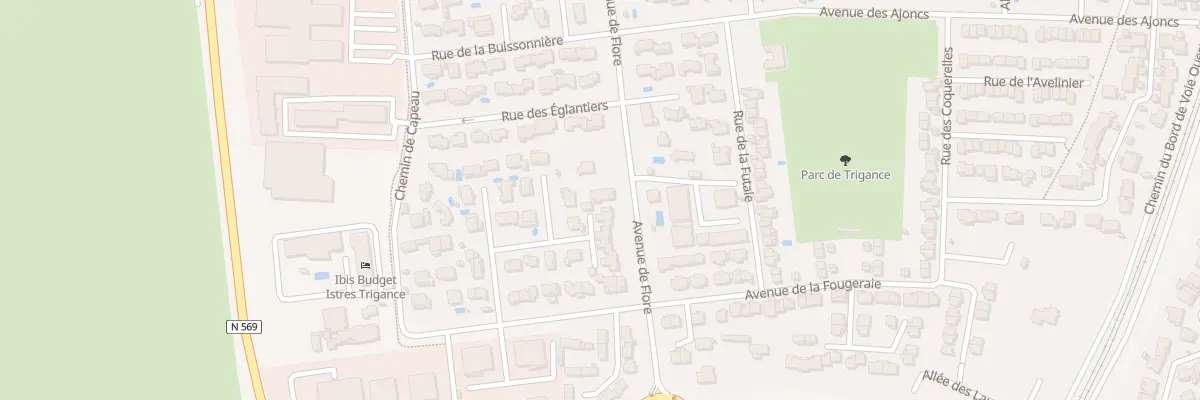 Plan du 14 Rue du Daphné à Istres