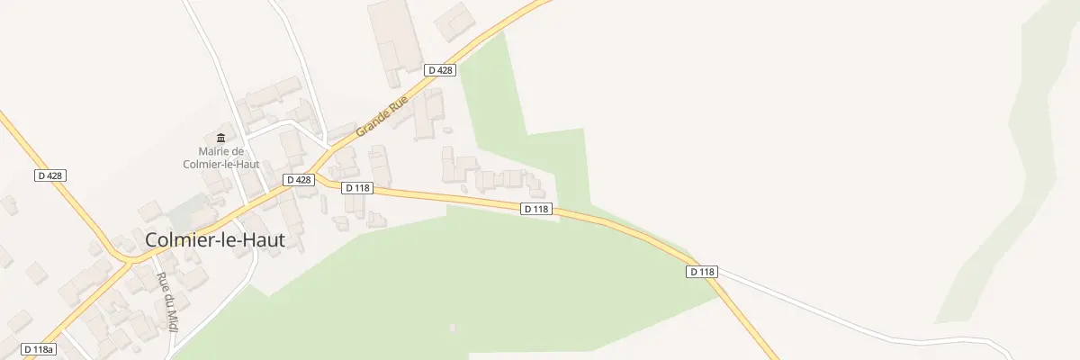 Plan du 17 Rue du Gue à Colmier-le-Haut