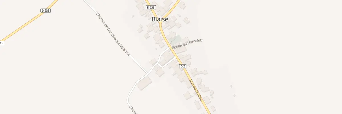 Plan du 12 Rue de l’Eglise à Blaise à Colombey les Deux Églises