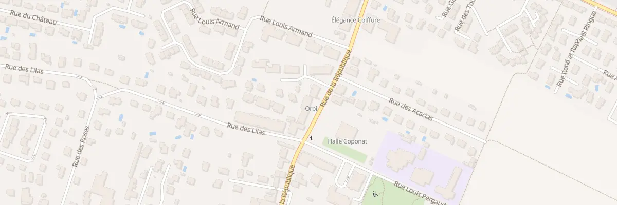 Plan du 29 Rue de la République à Chassieu
