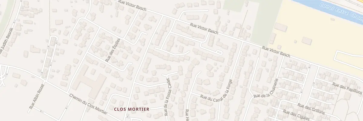 Plan du 24 Rue Victor Schoelcher à Saint-Dizier