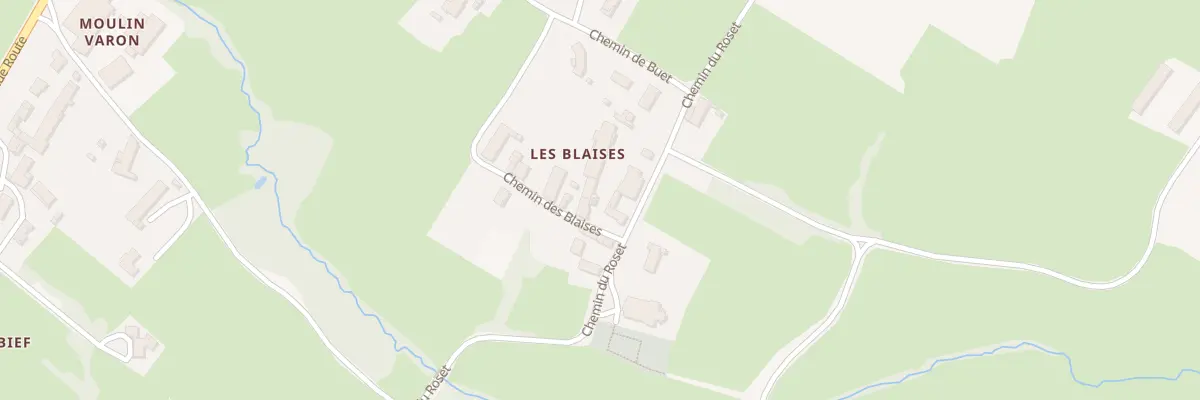 Plan du 20 Che des Blaises à Arbigny