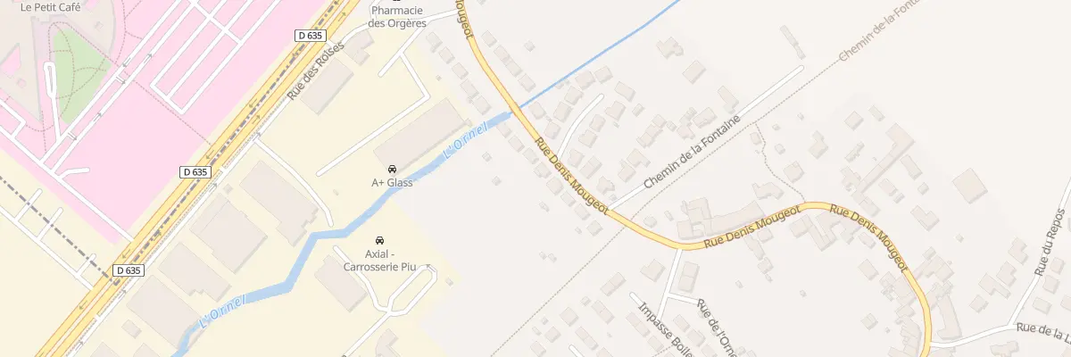 Plan du 18 Rue Denis Mougeot à Bettancourt-la-Ferrée
