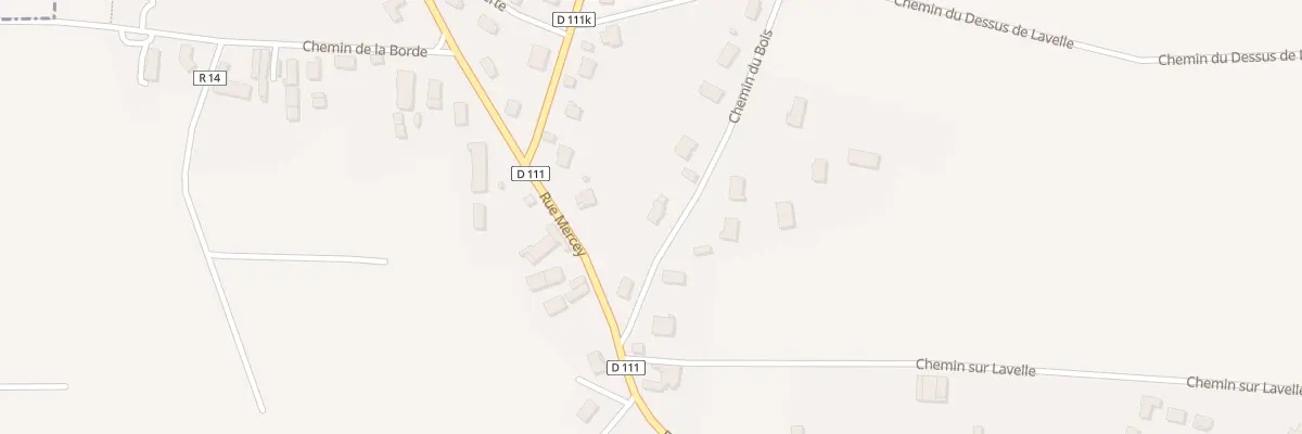Plan du 3 Che du Bois à Chevigny-en-Valière