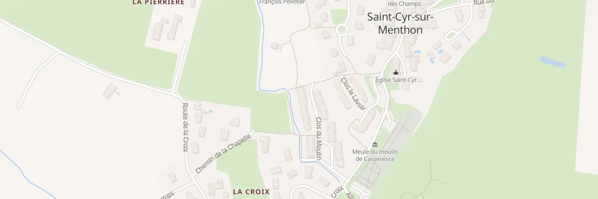 Plan du 3 Clos du Moulin à Saint-Cyr-sur-Menthon