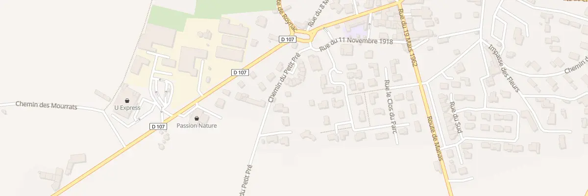 Plan du 5229 Le Petit Pre à Puy-Saint-Martin