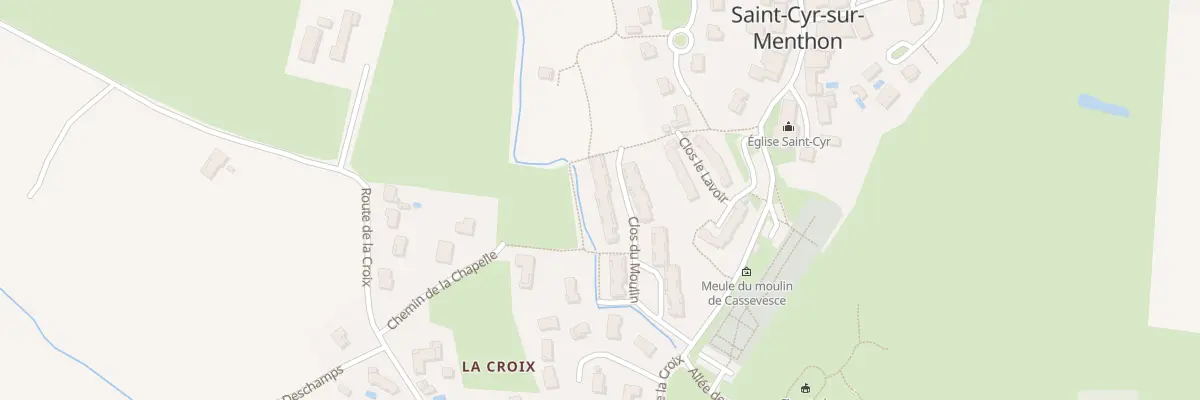 Plan du 5 Clos du Moulin à Saint-Cyr-sur-Menthon