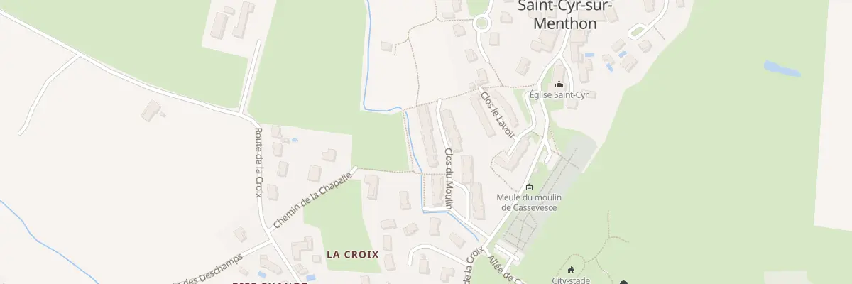 Plan du 6 Clos du Moulin à Saint-Cyr-sur-Menthon