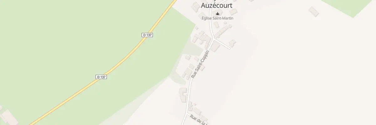 Plan du 14 Rue Saint Coppin à Noyers-Auzécourt