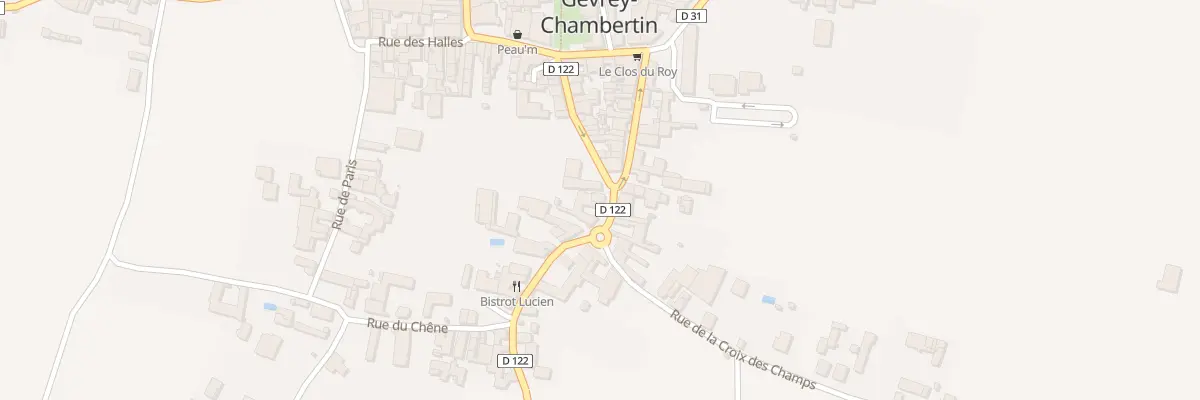 Plan du 8 Pl des Lois à Gevrey-Chambertin