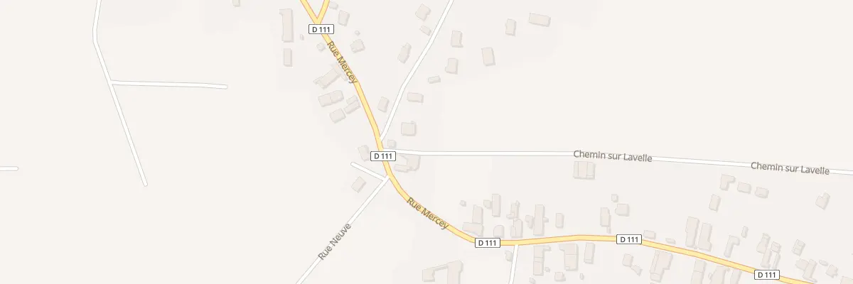 Plan du 1 Che sous la Velle à Chevigny-en-Valière
