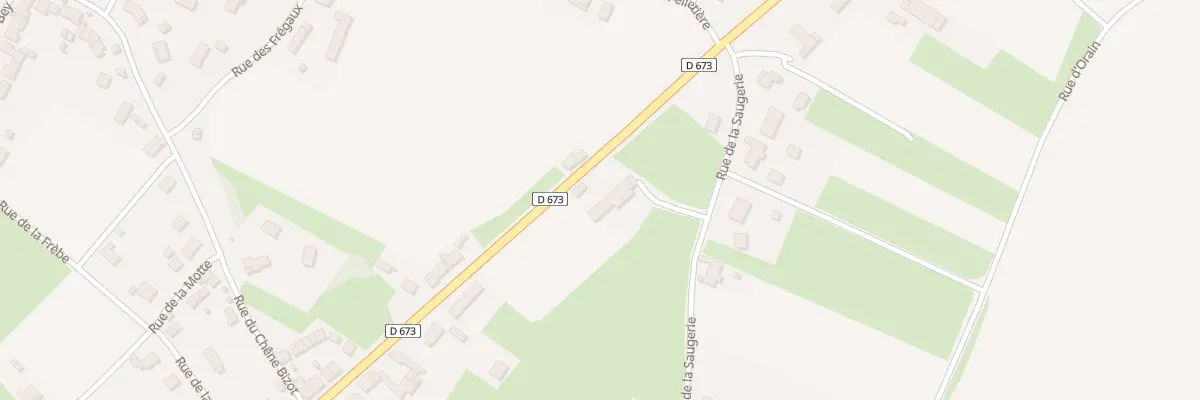 Plan du 36 Rte de Dole à Bey